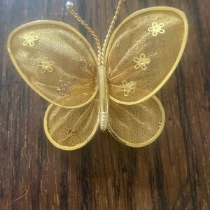 Butterfly brooch